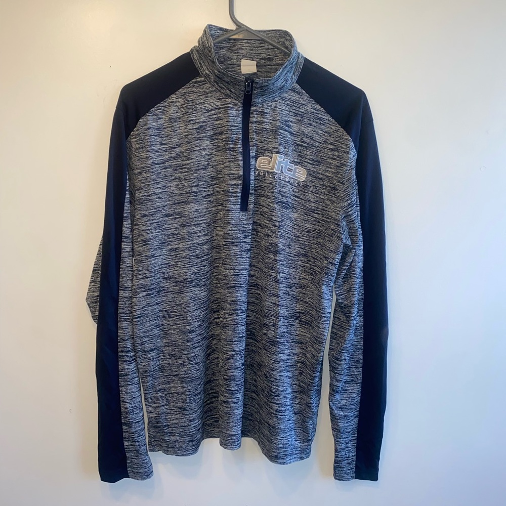 Elite volleyball warm up pull over